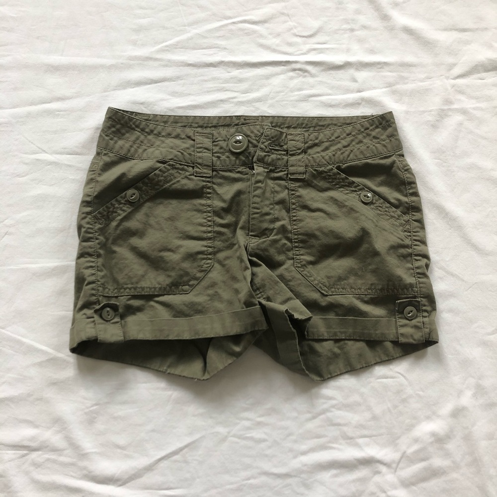 Khaki Cargo Shorts